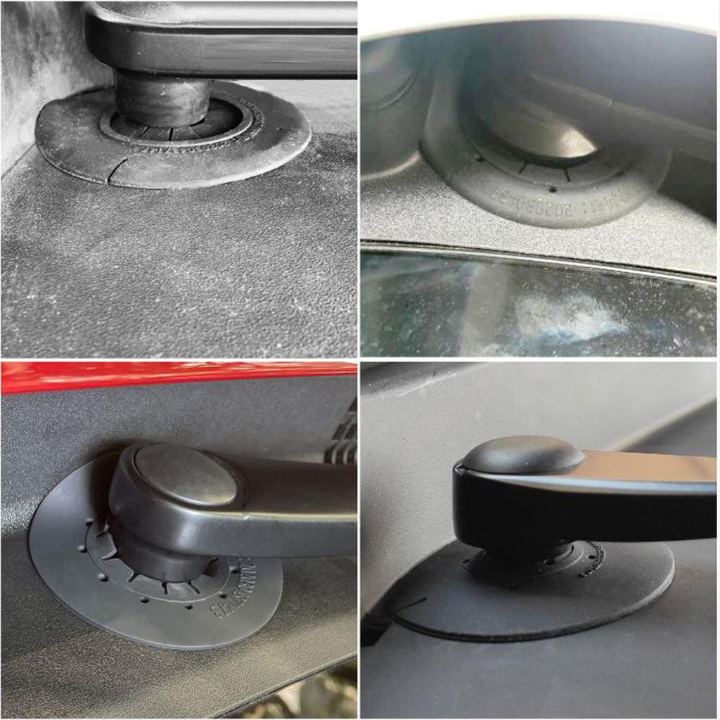 2Pcs/Pack Silicone Windshield Wiper Arm Bottom Hole Protective Cover for Car Accessory