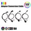 Motherboard Rgb Adapter Conversion Cable 5V 3Pin / 12V 4Pin Led Strip Light Line