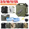 3-12L Camping Water Bucket Large Capacity Water Bag Container with Faucet Portable Car Water Tank for Picnic Hiking Travel