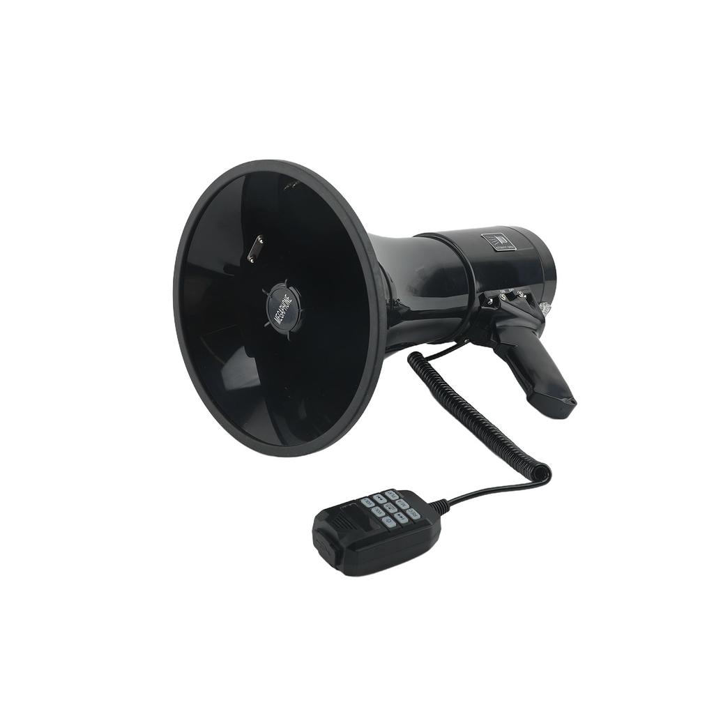 Rechargeable Megaphone Speaker, Thick Magnet, ABS Steel Housing, USB Recording Support with Detachable Portable Microphone