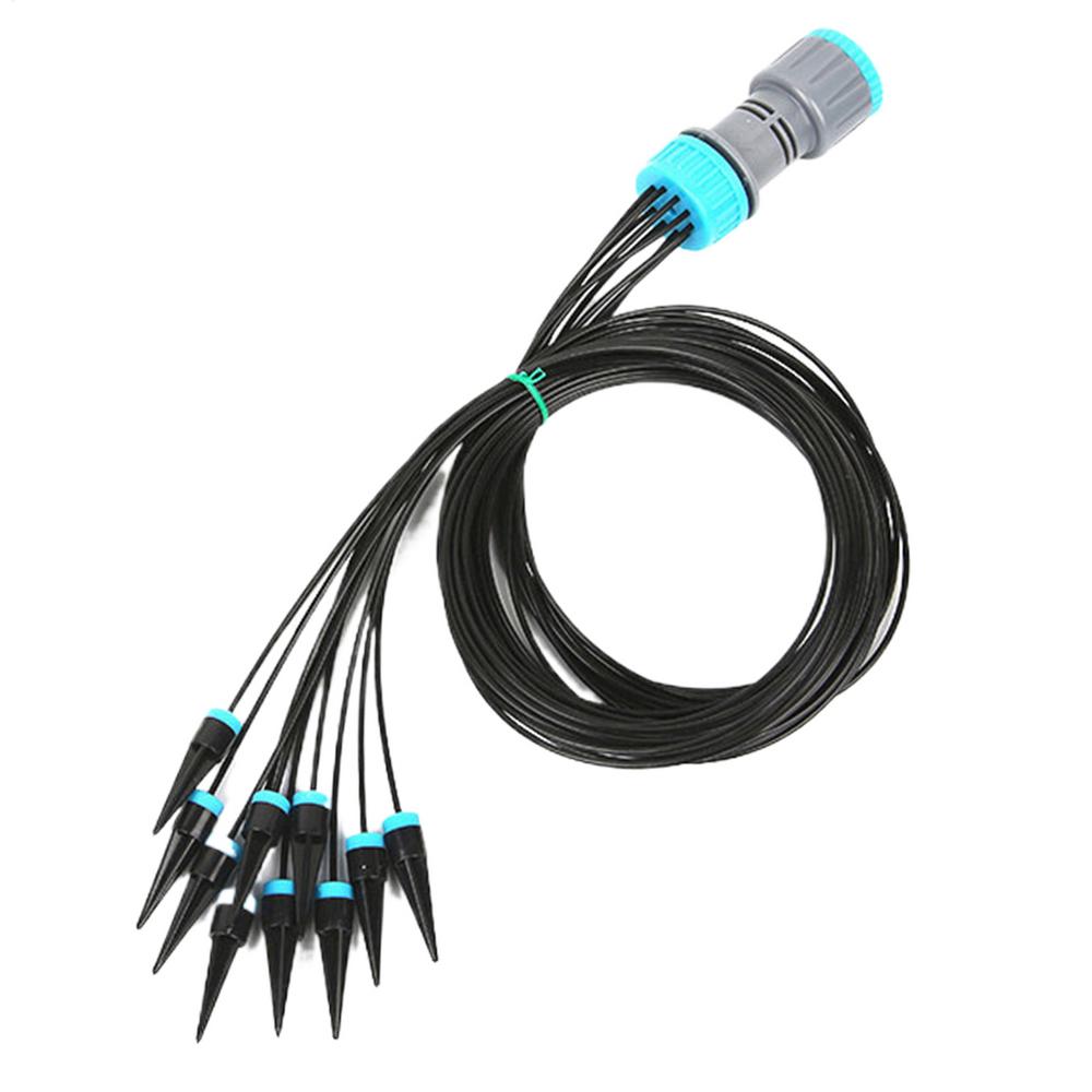 Автоматический комплект капельного полива на 10 головок Устройство для полива сада Быстрое подключение Система полива сада для растений суккулентов цветов