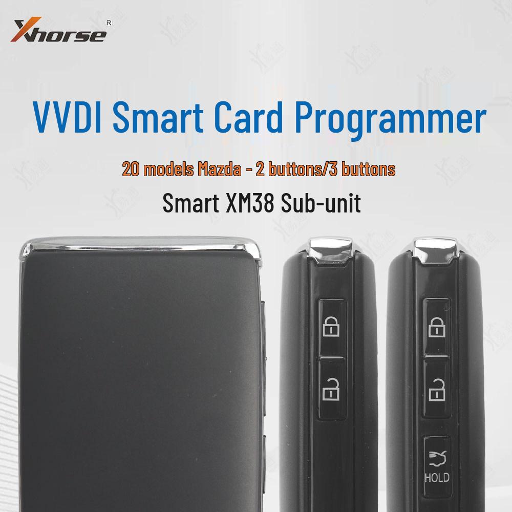 Смарт-карта VVDI XM38 для Mazda (20 моделей), Пистолет-пулемет Angkesaila, Ключ Next Gen CX3