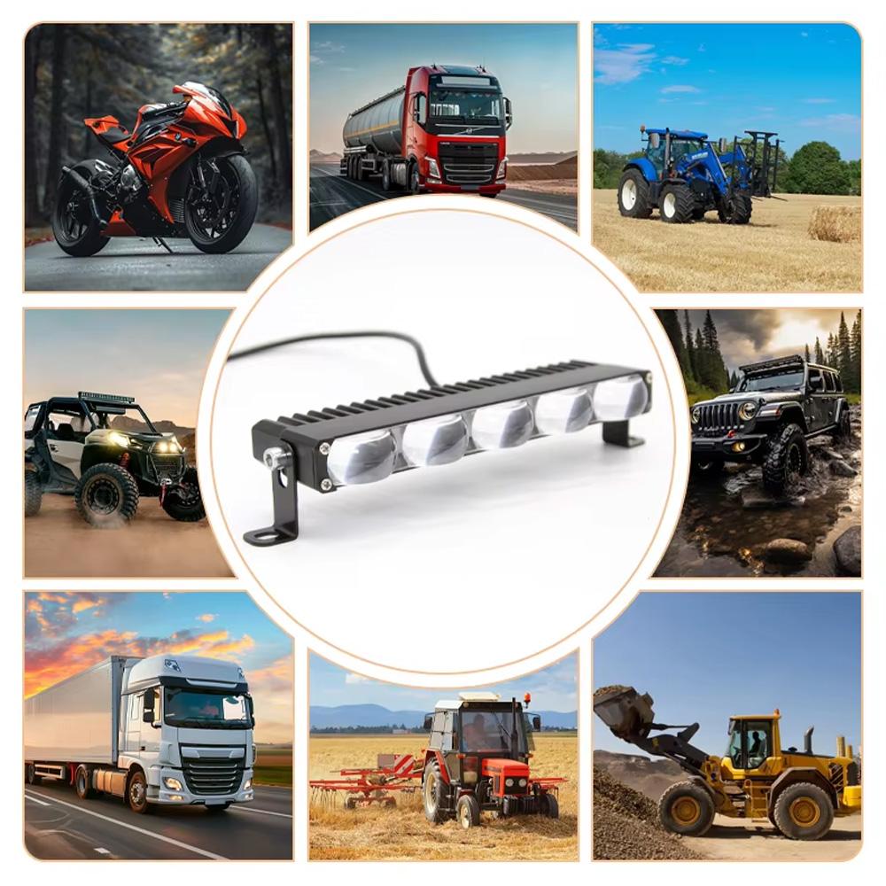 LED Headlight Bumper Fog Lamps Projector Lens Car Grill Light Work Light Mini Driving Light Auxiliary Lights For Off Road Use