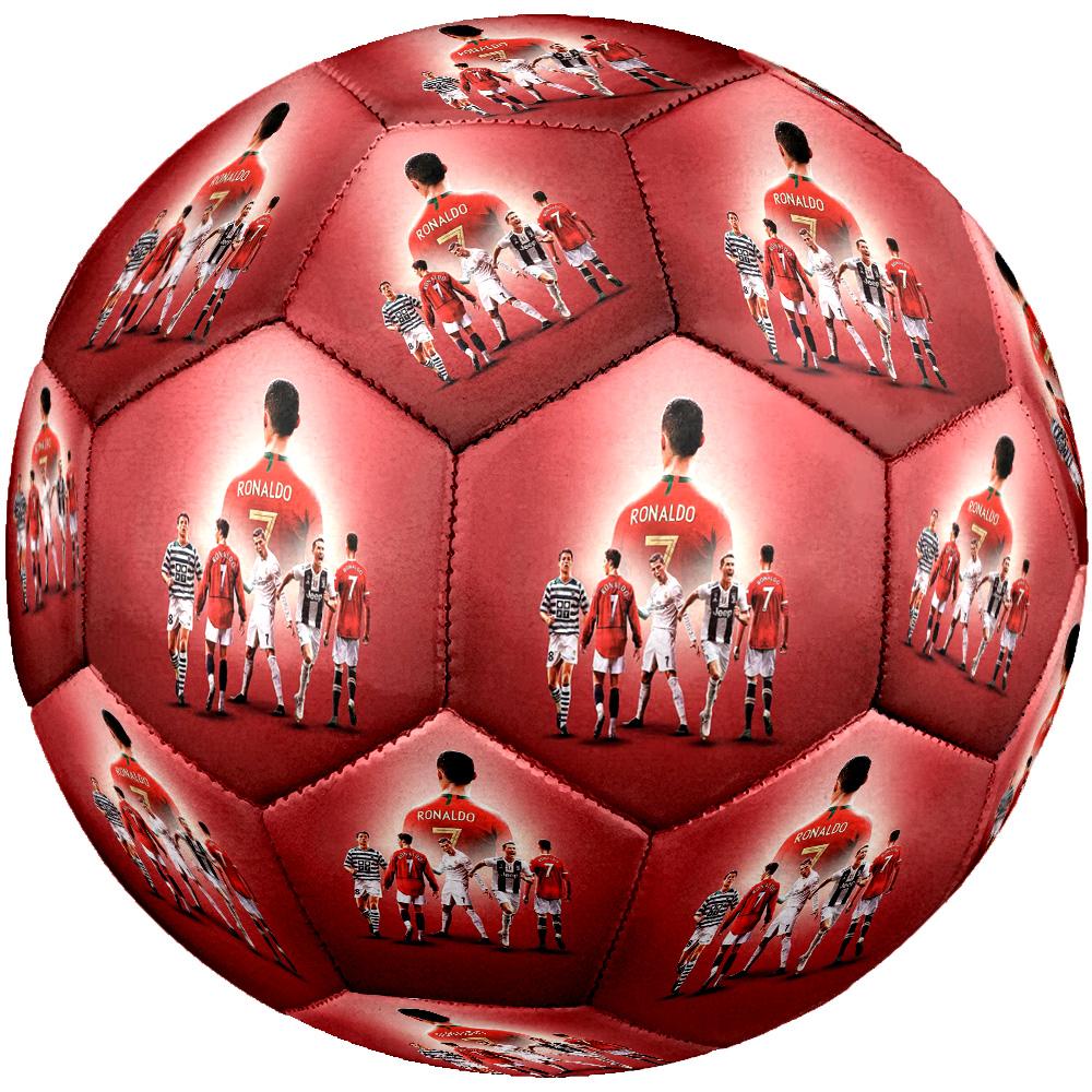 Cristiano Ronaldo Size 5 Soccer Football Machine Sewn Indoor/Outdoor Universal Football Surprise Collection Gift