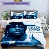 Chief Keef 3pcs Bedding Set Duvet Cover Closure Includes 1 Duvet Cover & 2 Pillowcases for All Seasons Bedroom Home Dorm Decor