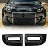 Car Gloss Black Fog Light Grille Cover Trim Bezel LR129432 Replacement for Land Rover Defender 90 110 130 L663 2020 and Up