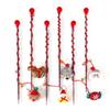 Training Pet Funny Indoor Exercise Christmas Cat Wand Cat Tease Toy Interactive Stick Tease Wand