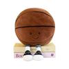 1 шт. Креативная баскетбольная мягкая игрушка, забавная милая футбольная плюшевая подушка, подарки на день рождения для детей