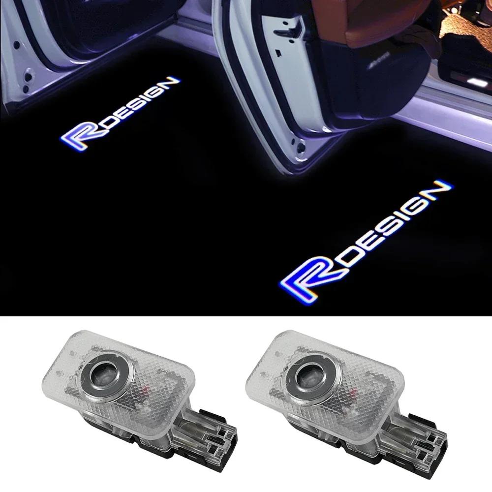 HD Car Door Welcome Lights Wireless Auto Projector Lamp Accessories For Volvo XC90 S60 V40 XC60 S80 S40 V70 V50 S90 T6 V60 V90