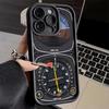 Aircraft Instrument Cockpit Radar Phone Case for iPhone 16 17 Air 16E 15 Pro Max 14 Plus 13 12 Mini Capa Soft Shell Silicone Fun
