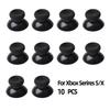 10pcs Replacement Analog Thumbstick Thumb Stick for Xbox One Xbox Series S X Controller Black Silicone Thumbstick Grips Caps Set