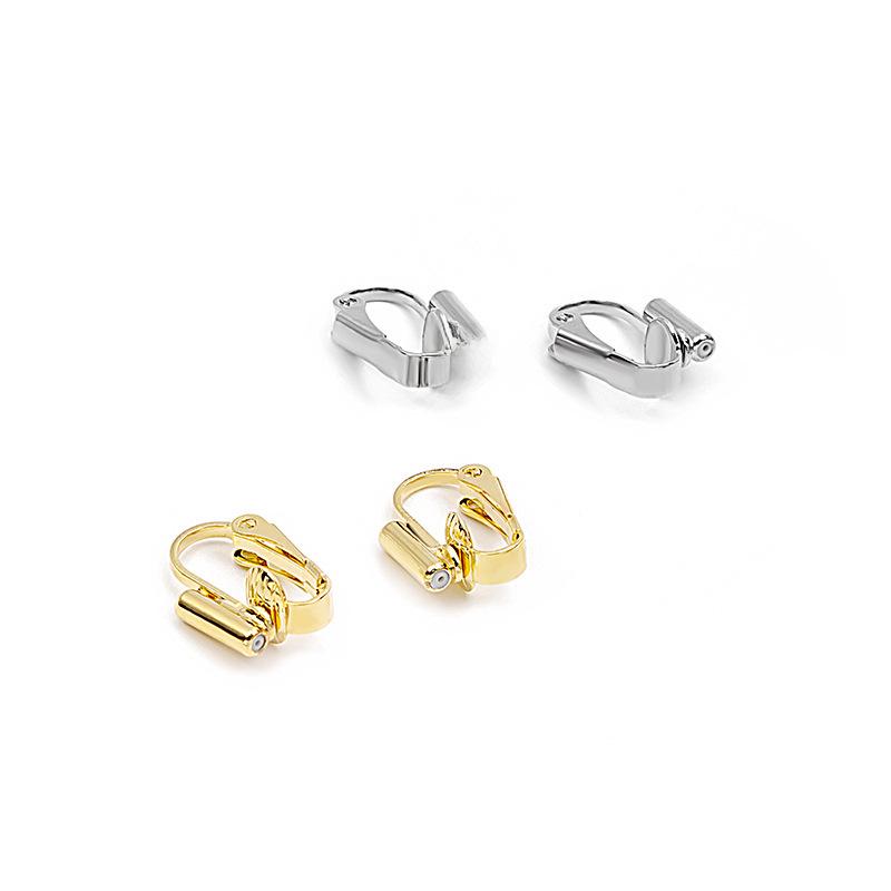 Конвертер для непроколотых ушей для сережек-гвоздиков и спиралей (1 пара)