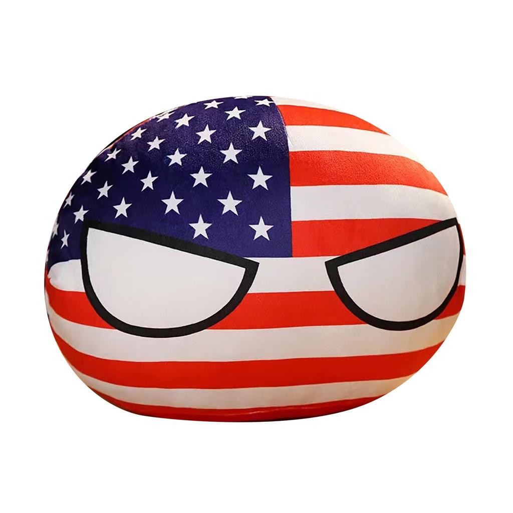 Ball Plush Toy Short Plush Plush Ball Toy Pillow