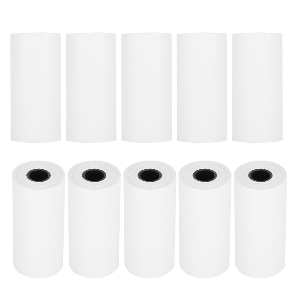 10 Rolls 6m Per Roll POS Receipt Paper 57*25mm Thermal Receipt Paper Portable Thermal Printing