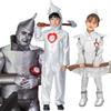 Enchanting Wizard Of Oz Tin Man Cosplay Costume For Adults And Kids In Silver