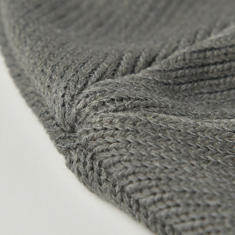 Светоотражающая вязаная шапка высокой видимости для мужчин и женщин, спортивная шапка для велоспорта и катания на лыжах, шапка для холодной погоды, теплая шерстяная шапка-бини