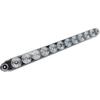 15" Clear Red Multi-function Stop Turn Tail Marker Trailer Light LED Bar Truck Waterproof USA Made