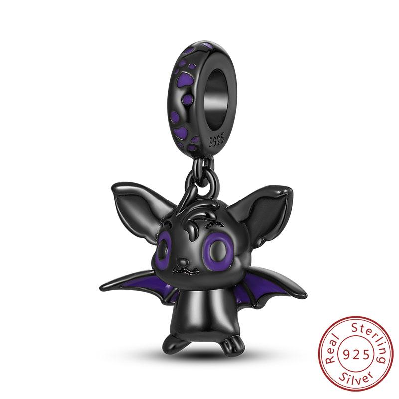 Хэллоуин Шарм Подвеска Медь Тыква Ведьма Кукла Скелет Мумия Конфета Шарм Подходит Оригинальный Браслет DIY Ювелирные Изделия