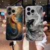 Чехол с рыбами Чехол для телефона Для iPhone 17 16e 16 15 14 13 12 11mini Pro Max X XR XSMAX 8 7 Air Plus Мягкая крышка