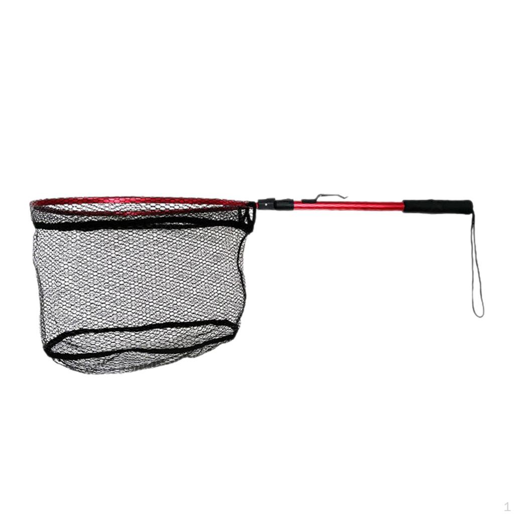 Fishing Net Accessories Foldable Handle Fishes Catching Releasing Landing for Minnow