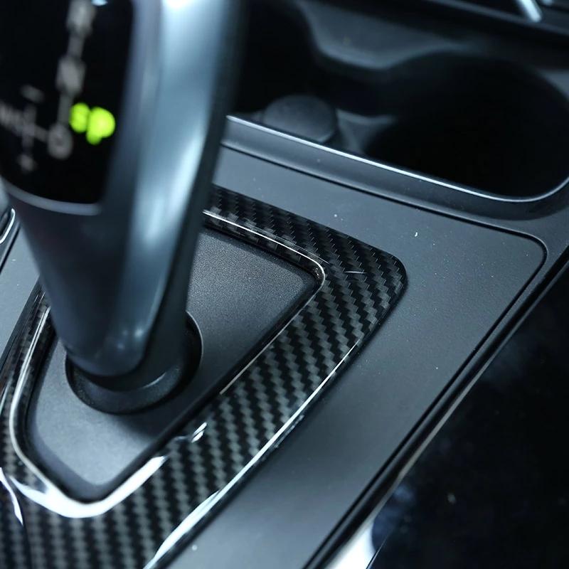 Carbon Fiber Style Car Gear Shift Panel Frame Trim Fit For BMW F20 F21 F22 F23 F30 F34 F35 F32 F33 F36 Auto