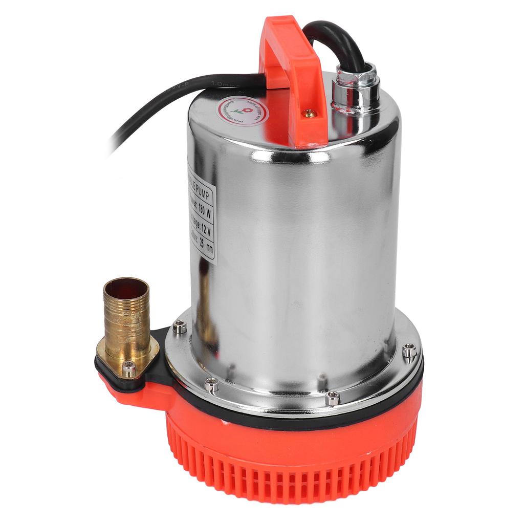 Погружной насос 3800 об/мин медный двигатель большой расход 12 м напор 180 Вт DC 12 В