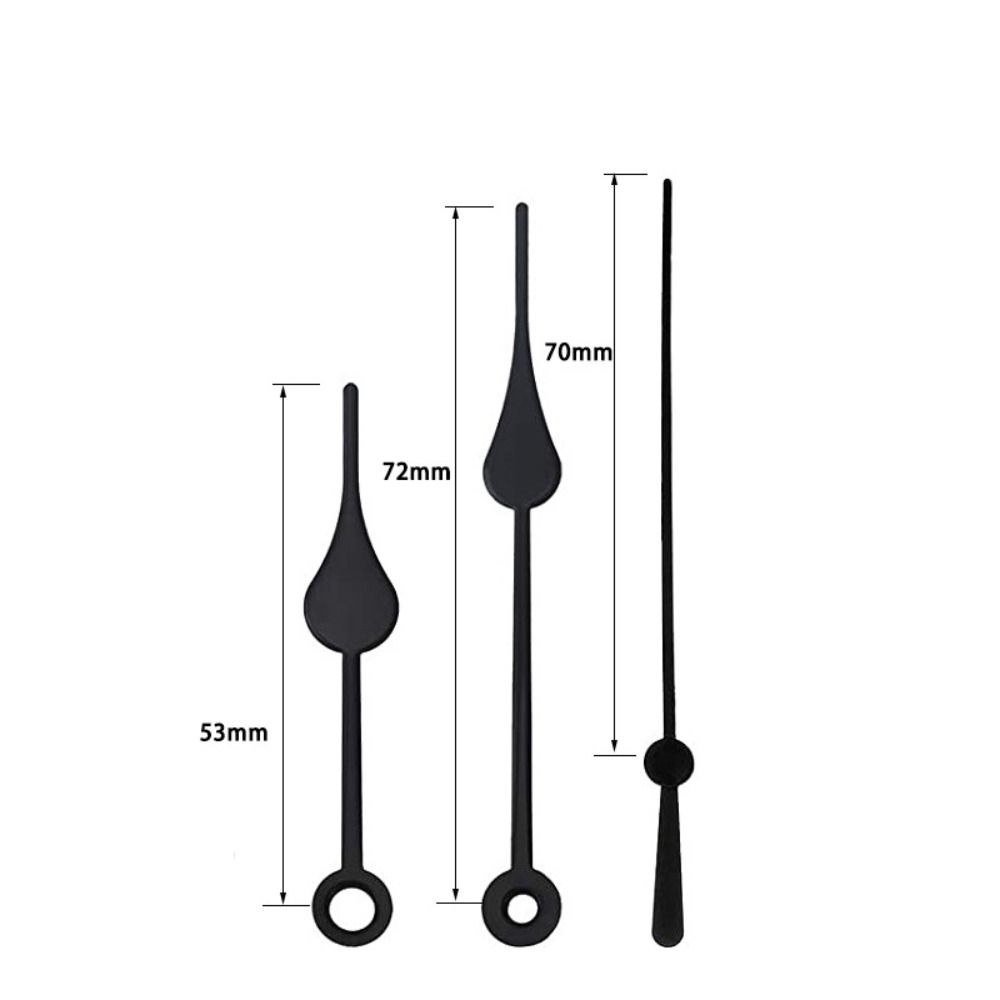 6/10/14 Набор Стрелки Час/Минута/Секунда Смешанный Узор Многоцветные Часовые Детали Бесшумные Часовые Стрелки