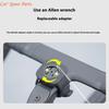 Y4UA Ergonomic Quick Release Cycling Computer Mount for Road Mountain Bike Handlebars