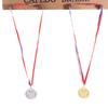 1Pc 5Cm Gold Silver Bronze Metal Award Medals Winner Medals With Neck Ribbon Competition Medals Students Rewards Sports Medals