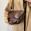 Korean Version Vintage Women Shoulder Bag New Trend Fashion Broadband Handbag Light Luxury Texture Premium Crossbody Bag