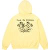 Supreme Худи с капюшоном "Президент" Желтое