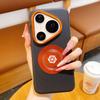 For HuaWei Pura 80 Ultra Pro 90 Pro Max Soft Edge Phone Case Magnetic Wireless Charger PC Hard Shell Protection Back Cover