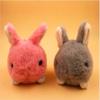 1 шт. Мини кролик плюшевые игрушки брелок прекрасный плюшевый кролик телефон сумка кулон мультфильм животное плюшевый маленький кулон для девочки 7 см