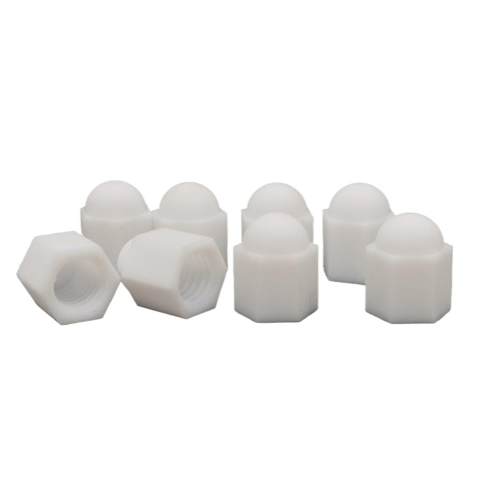 M3/4/5/6/8/10-30 Metric Female PTFE Screw Cap Nut End