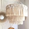 Exquisite Woven Tapestry Lampshade Handwoven Hanging Light Cover  Ceiling Pendant Light