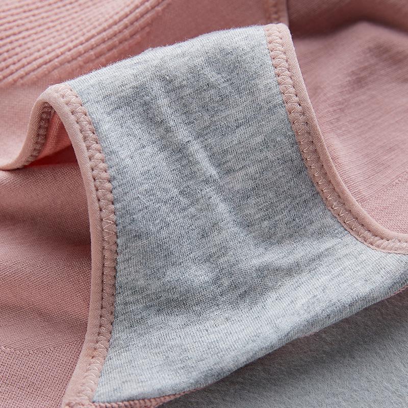 Дышащее бесшовное нижнее белье для женщин, треугольное женское нижнее белье со средней талией