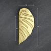 Antique Bronze Zinc Alloy Leaf Cabinet Handle Wardrobe Shoe Bookcase Wine Cabinet Door Furniture Hardware Handle