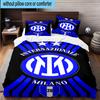 3pcs F.C. Internazionale Milano Printed Bedding Set Duvet Cover Closure Includes 1 Duvet Cover & 2 Pillowcases Bedding Sets Home Decor Gifts