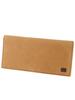 Black Dakota Black Label Waxy Long Wallet Camel [Dakota Label] BL-625904-45