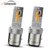 BA20D LED Headlight Bulbs 6000K 4000LM Super Bright Fog Light Kit BA21D H6 12-18V Motorcycle Lighting Waterproof IP65 2Pcs