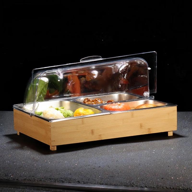 Hundun Small Stainless Steel Buffet Food Warmer Set