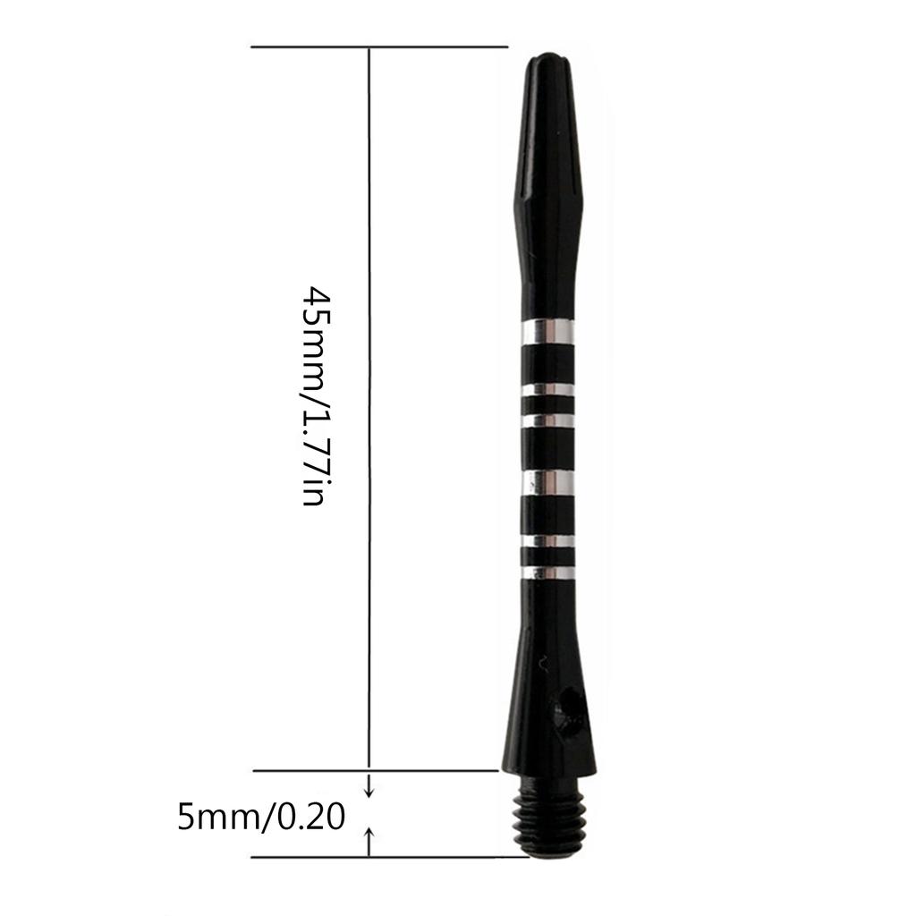 Dart Stems Sets Medium Dart Shafts Aluminum Dart Stems Dart Flights Dart Accessories Kits 2BA Thread Throwing Fitting