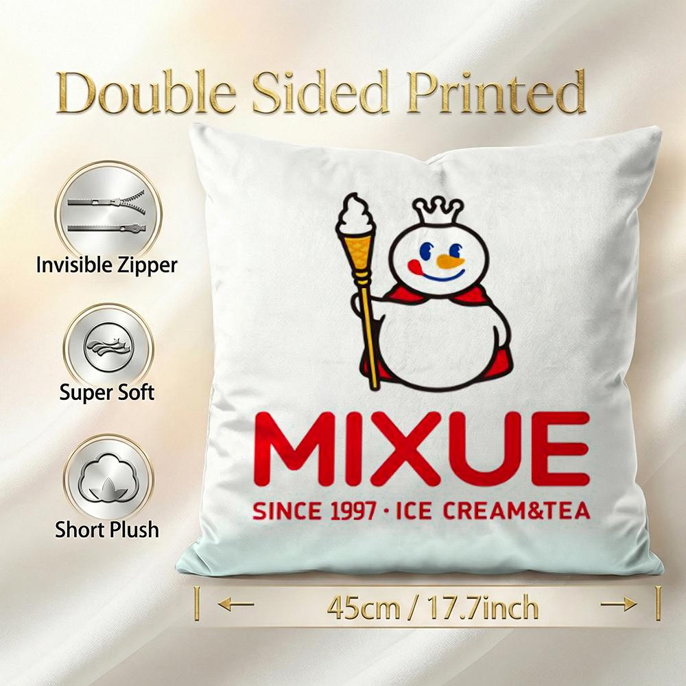 Brand Mixue Cushion Cover 1Pcs Decorative Covers Soft Cushion Case For Sofa Couch Decor 40X40 45X45 Pillowcases