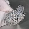 Huitan Gorgeous Bling Bling Crystal CZ Rings Lady Luxury Wedding Party Accessories Female Dainty Finger Jewelry for AnniversaryGood product