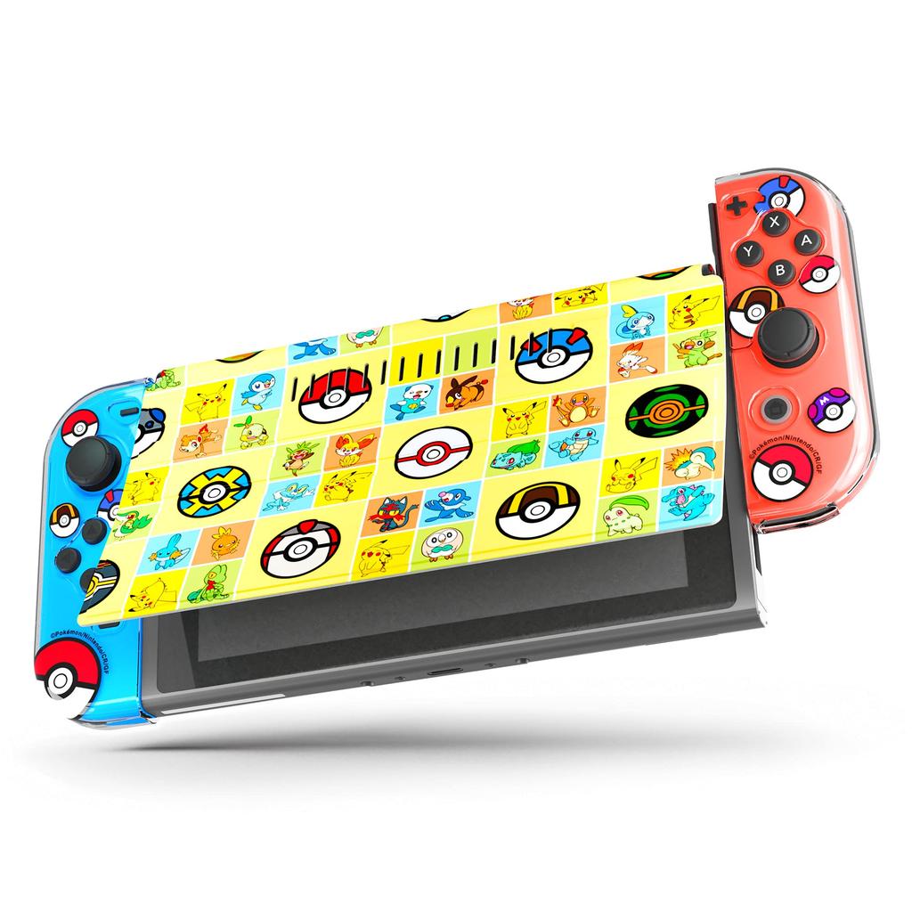 Pokémon TPU Case Set for Nintendo Switch Type-A