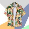 Flower Shirt Men's Short-sleeved Summer Loose Casual Shirt