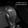Для BMW серии 1 F20 F21 X1 F48 2016 2017 2018 Накладка из алькантары замши на центральную консоль, крышка ручки переключения передач, чехол для рычага КПП