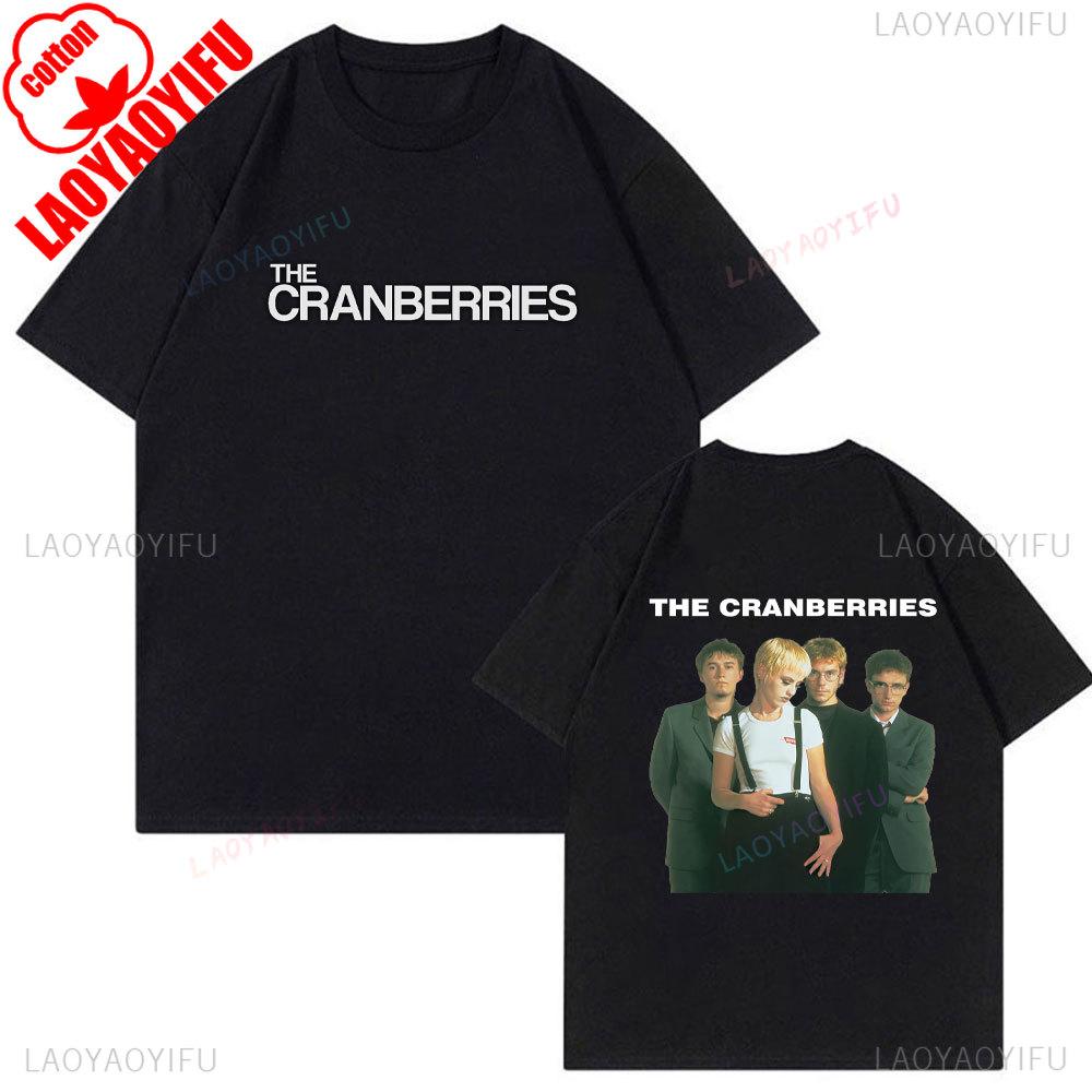 80-е 90-е The Cranberries Linger 1993 Альтернативный рок Текст песни Унисекс Футболка Графические футболки Винтажная футболка Летние хлопковые футболки