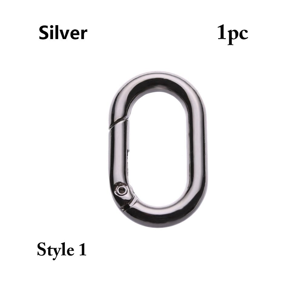 Bottle Hooks Camping Hiking Spring Oval Rings Outdoor Carabiner Handbags Clips Bag Belt Buckles
