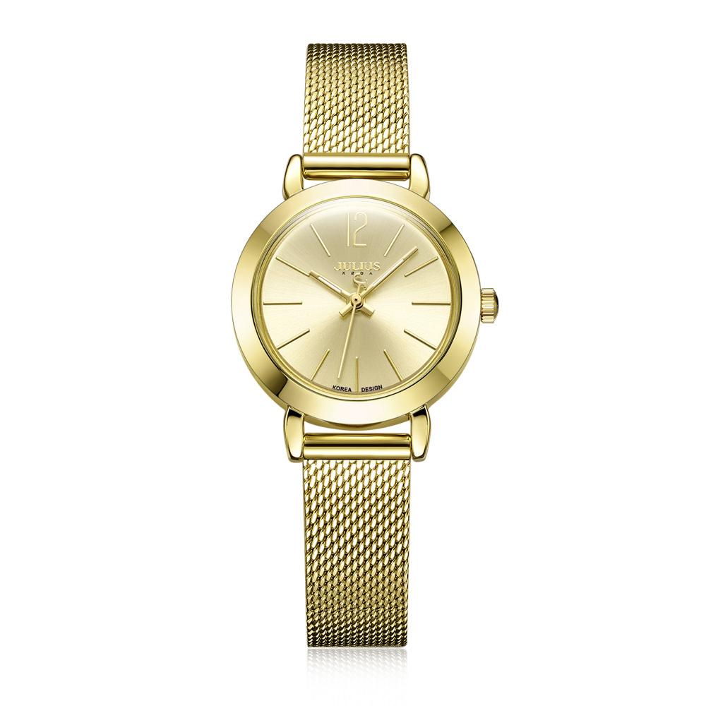 Brand Luxury Women Watches Ladies Casual Quartz Watch Female Clock Silver Stainless Steel Bracelet Dress Relogio Feminino JA-732